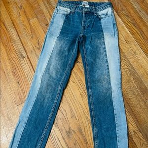 BDG Urban Outfitters Jeans Womens Jessye 24x32 Two-Town High Rise